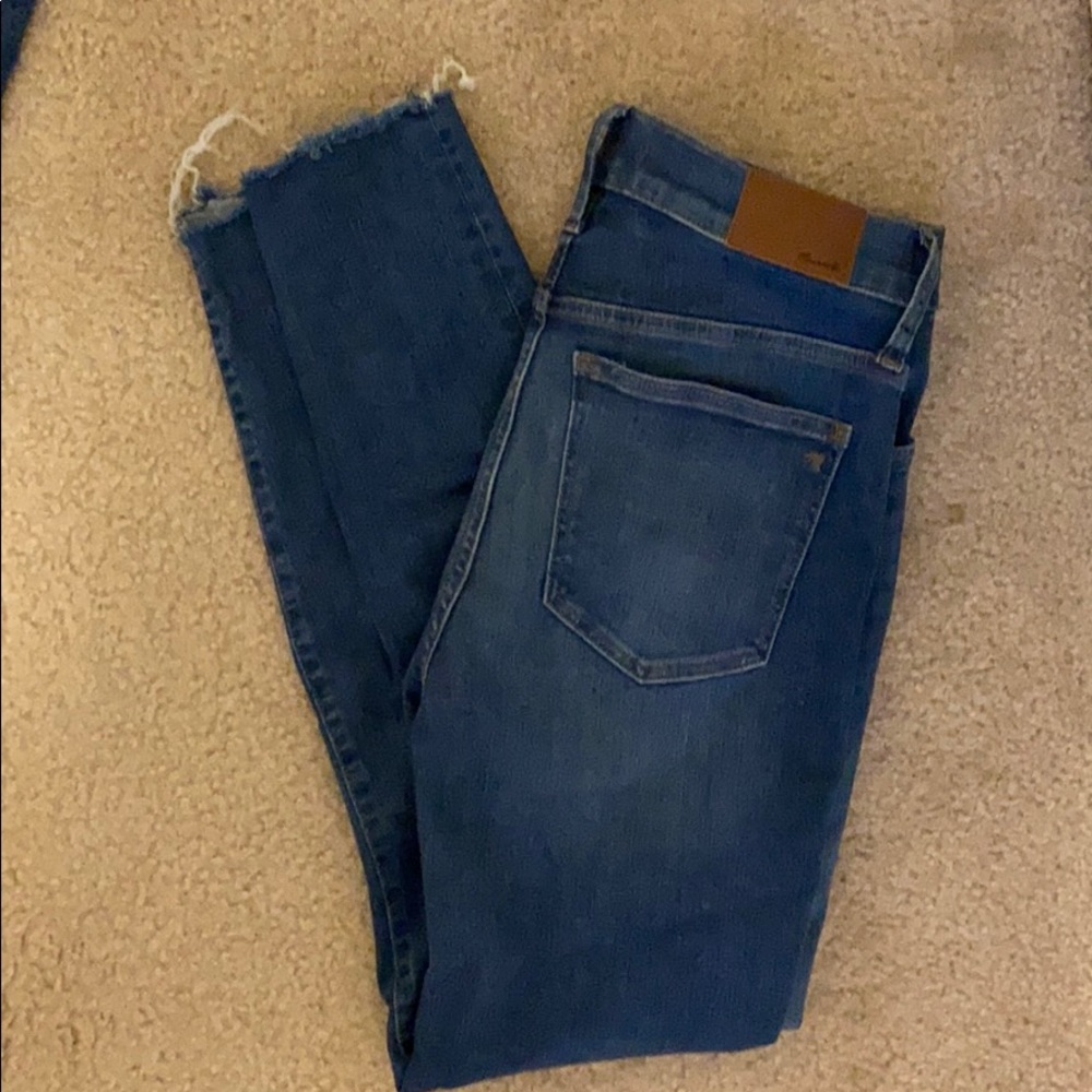 Madewell Mid Rise Skinny Jeans